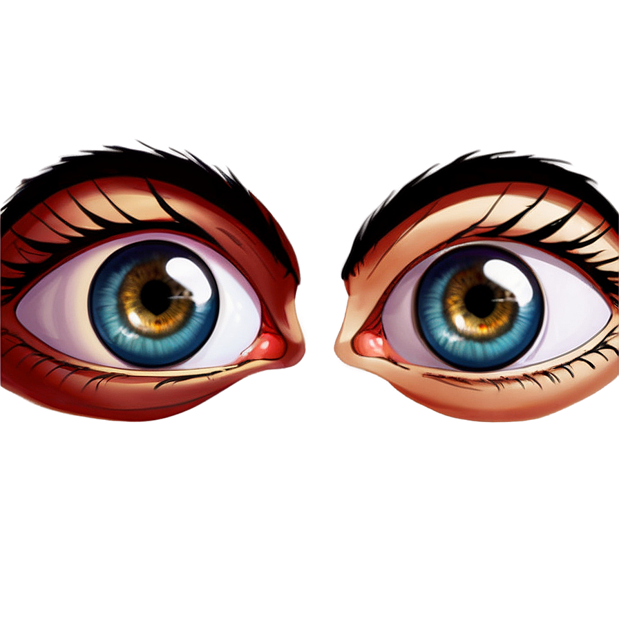 Download Surprised Anime Eyes Png Euk82 | Wallpapers.com