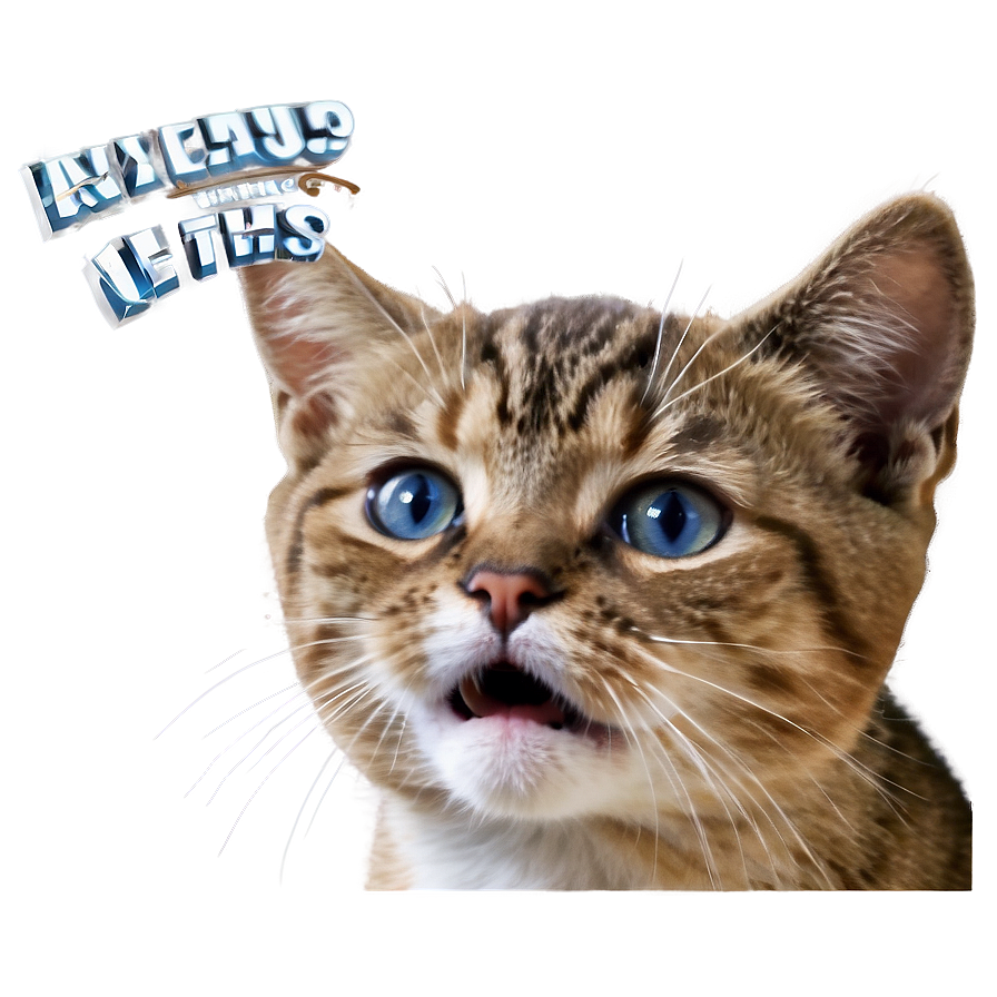 Surprised Cat Meme Png 62 PNG