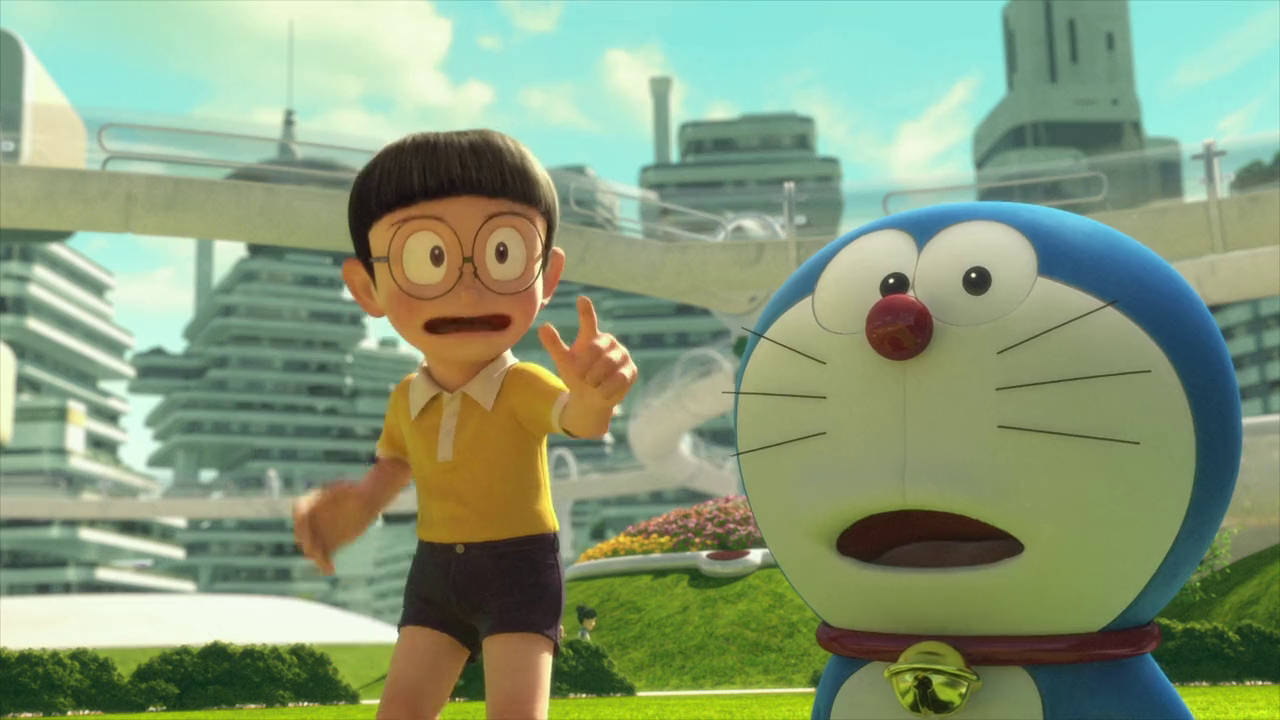 Surprised Doraemon And Nobita Picture