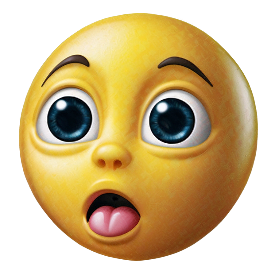 Download Surprised Emoji Reaction Png 05252024 | Wallpapers.com