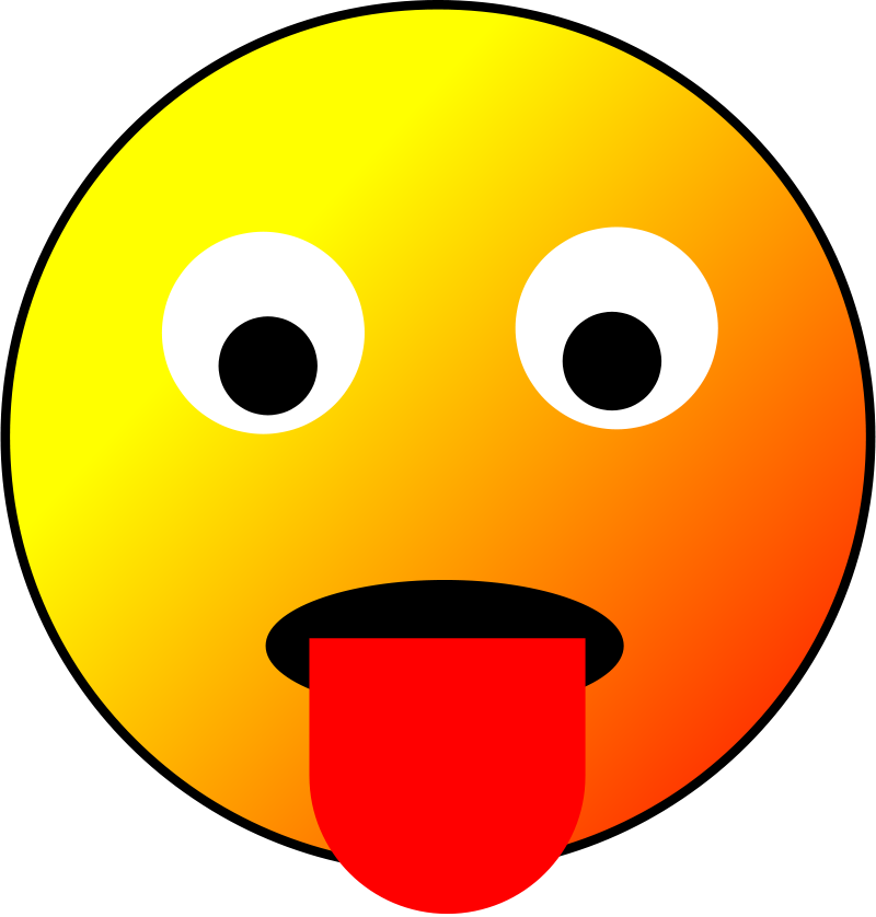 Surprised Emoji Sticking Out Tongue PNG