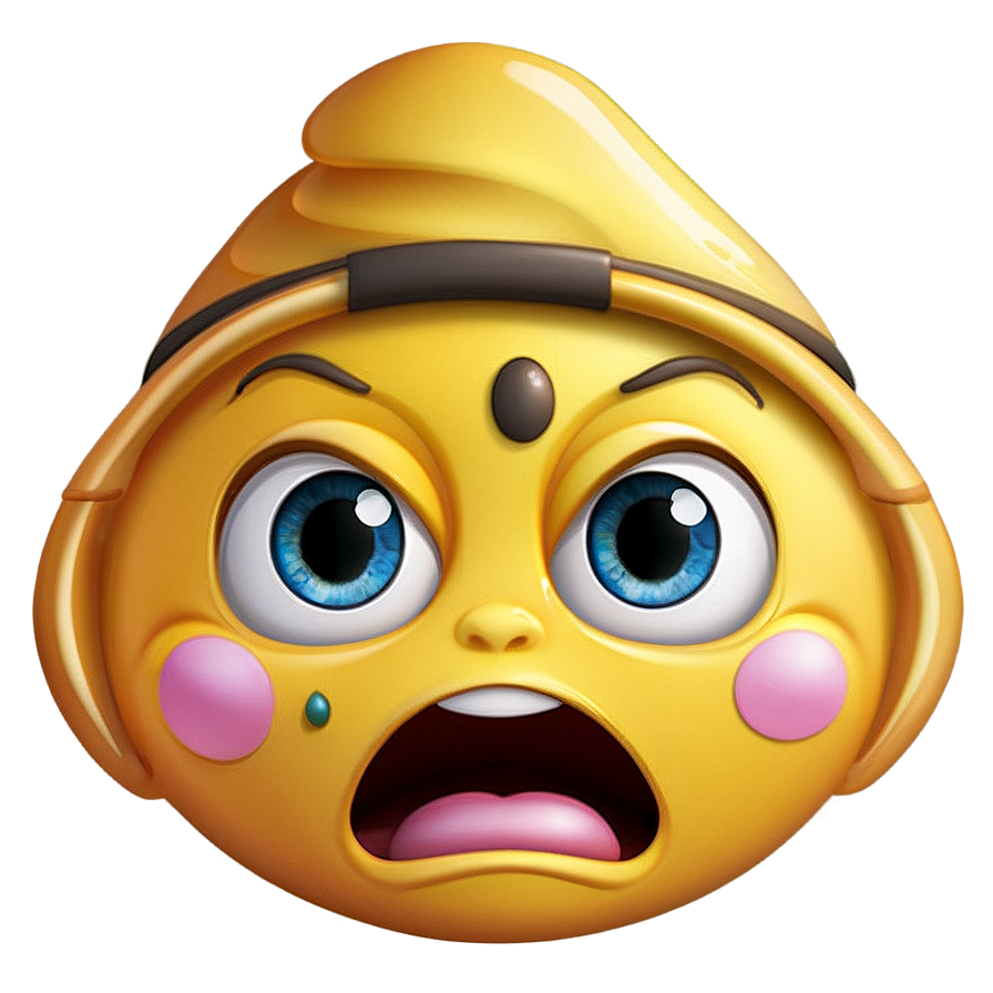 Surprised Face Emoji Png 29 PNG