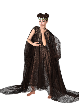 Surprised Medieval Woman3 D Render PNG