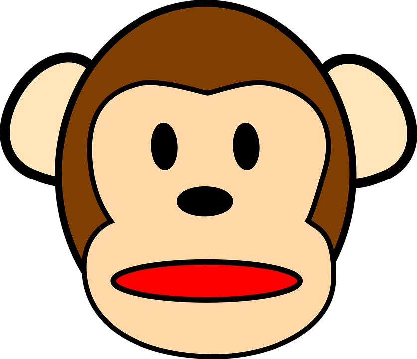 Surprised Monkey Emoji PNG