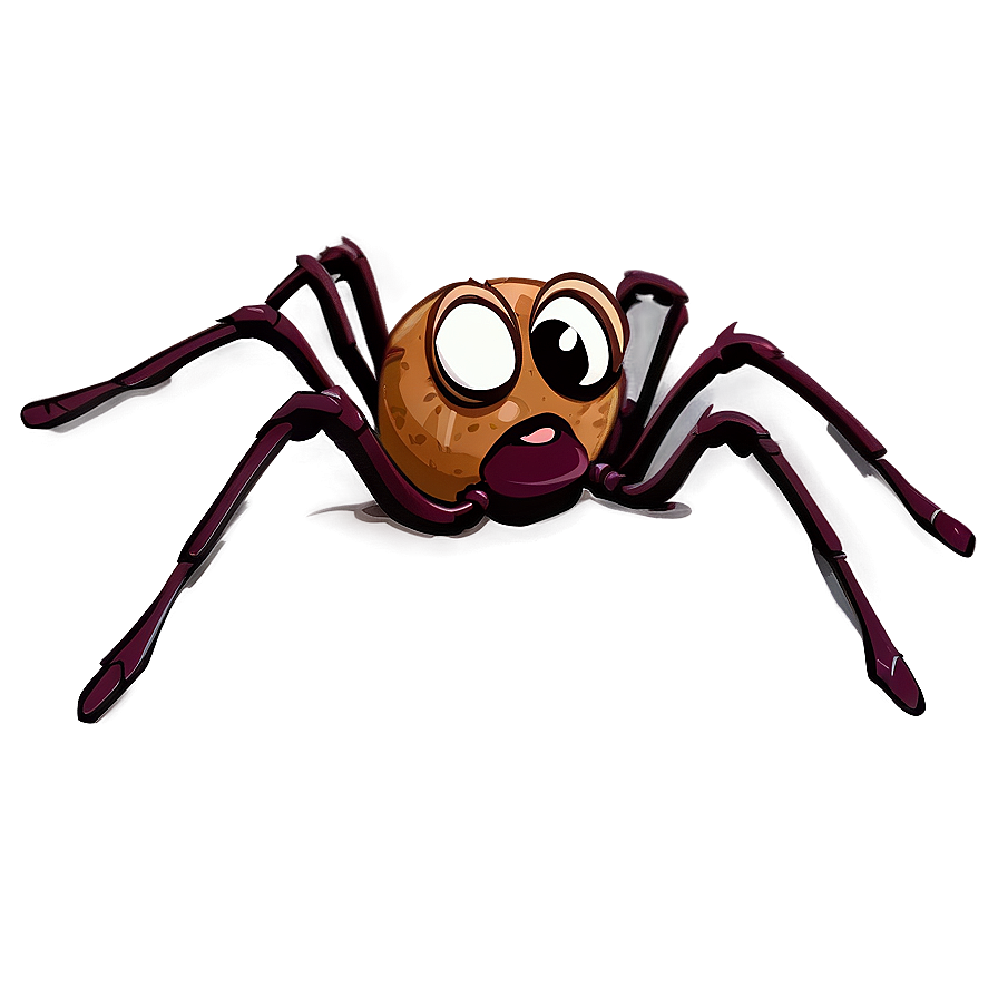 Surprised Spider Cartoon Png Ios PNG