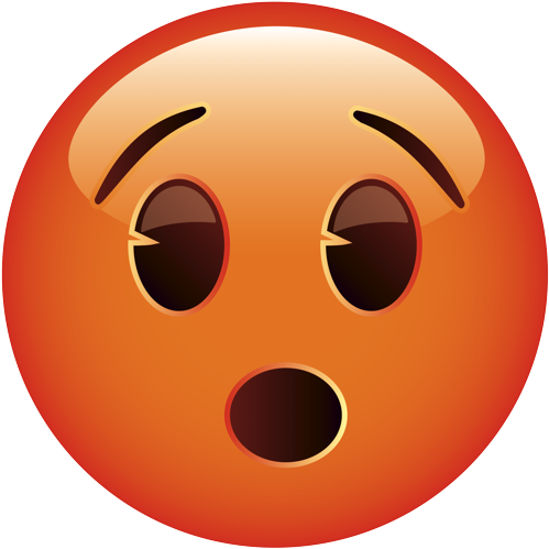 Surprised_ Face_ Emoji PNG