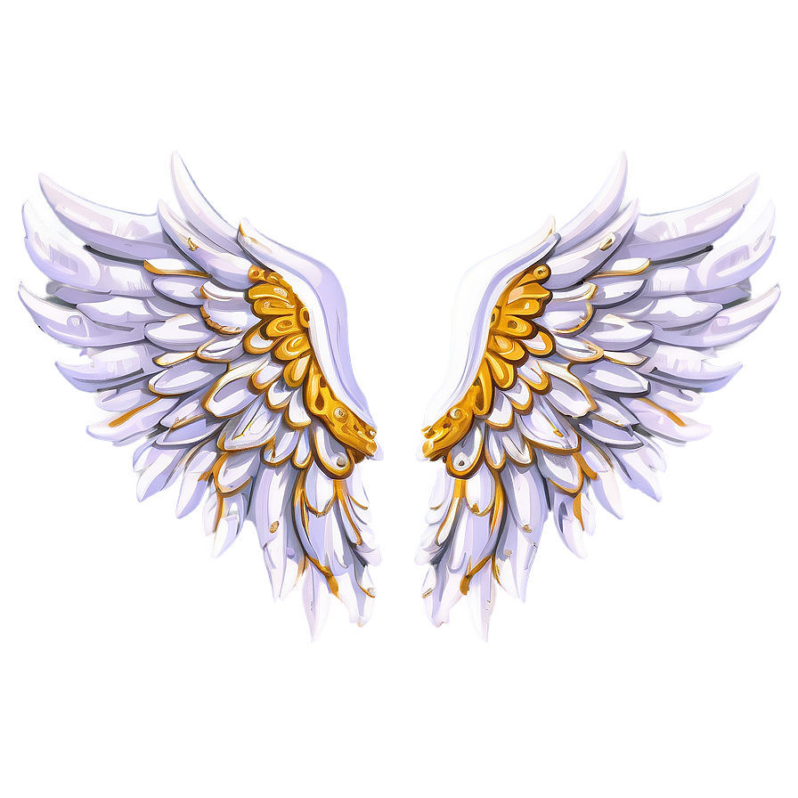 Surreal Angel Wings Emblem Png 52 PNG