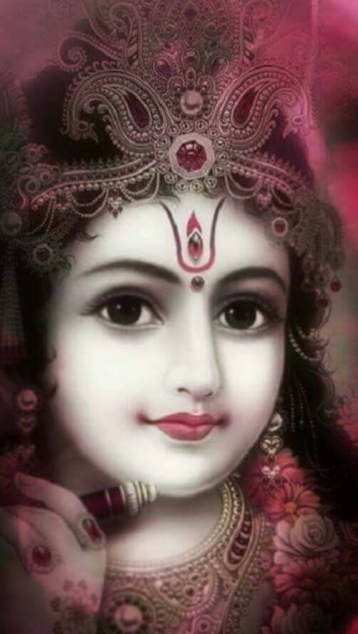Surreal Beautiful Krishna Divine God