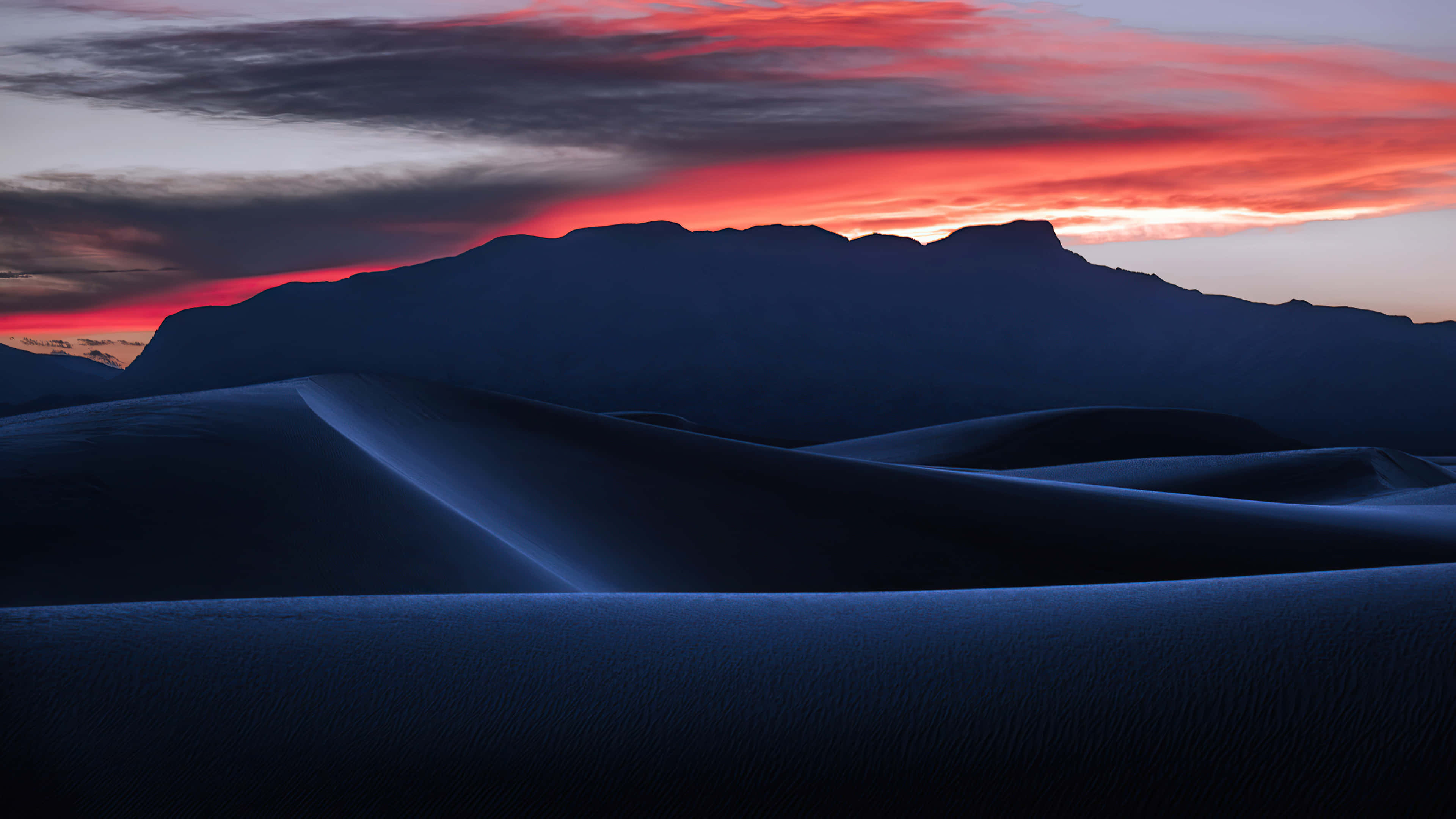 Surreal Beauty Of A 4k Desert Landscape Wallpaper