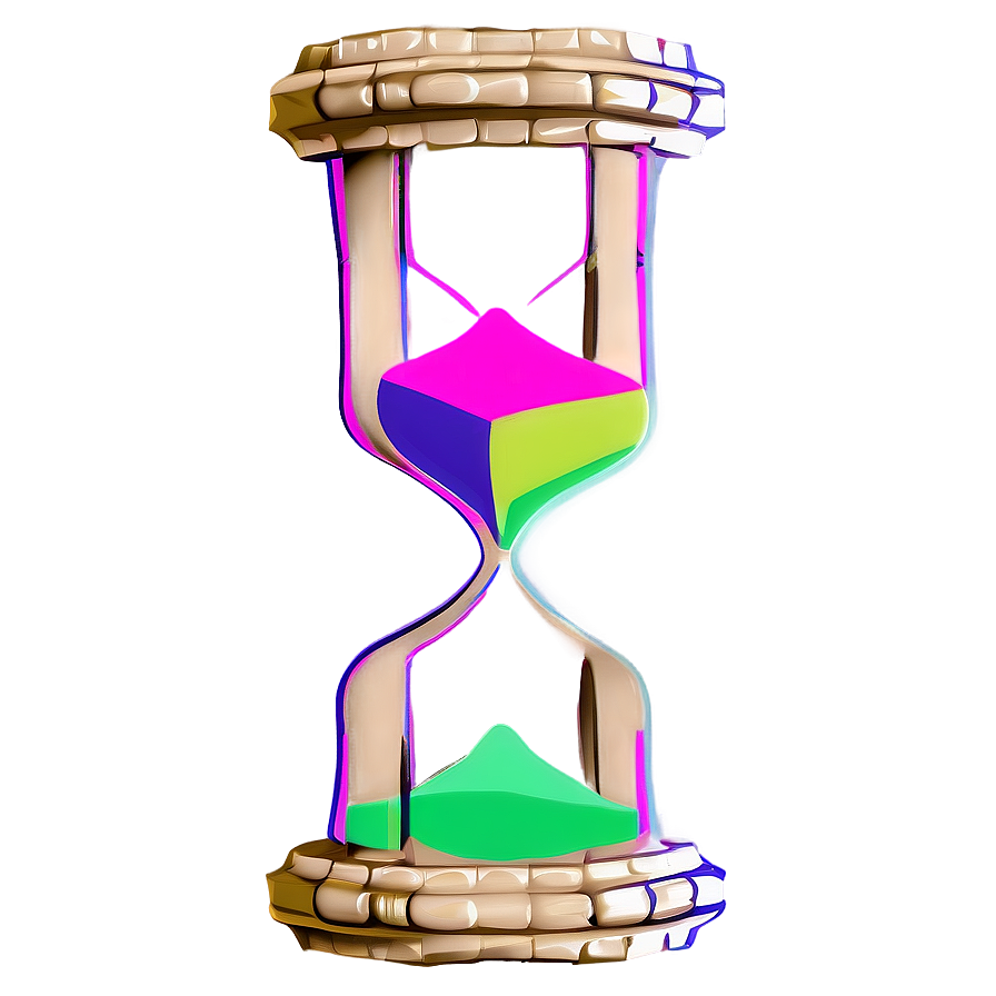 Surreal Hourglass Scene Png Ktv PNG