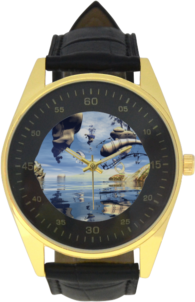 Surreal Nautical Wristwatch PNG