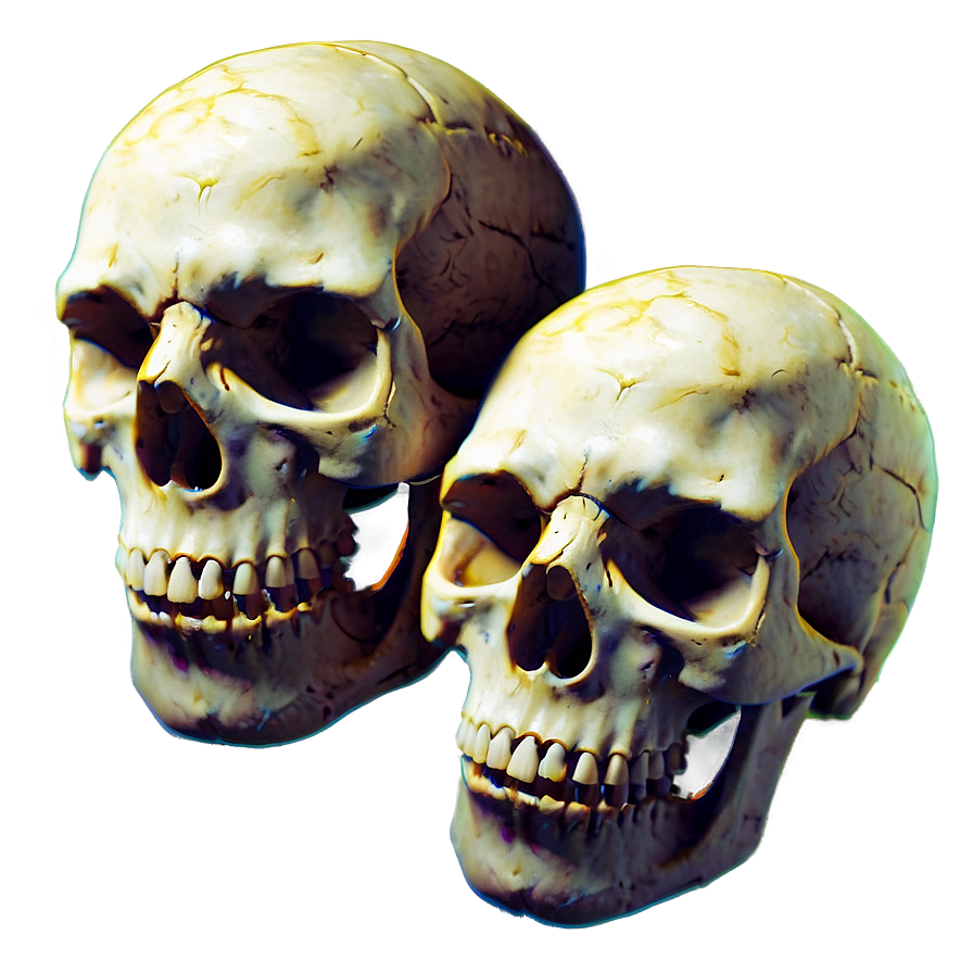 Surreal Skull Image Png A PNG