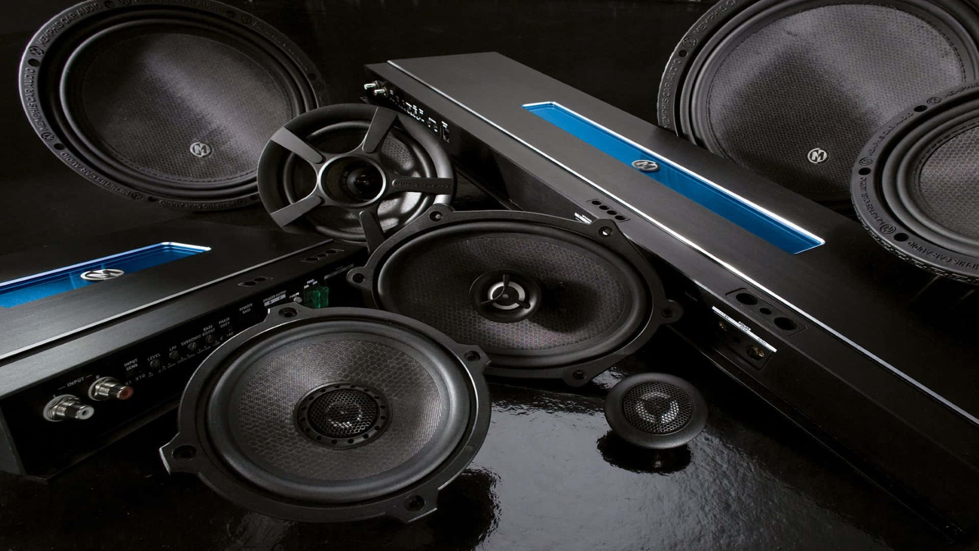 Experience the power of surround sound with the latest technology. Wallpaper