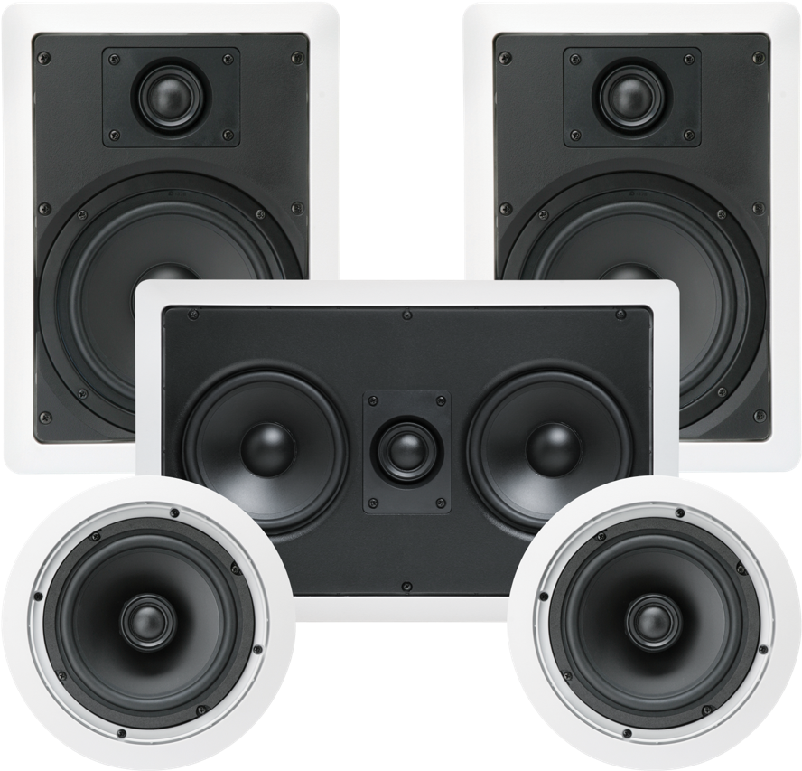 Surround Sound Speaker System PNG