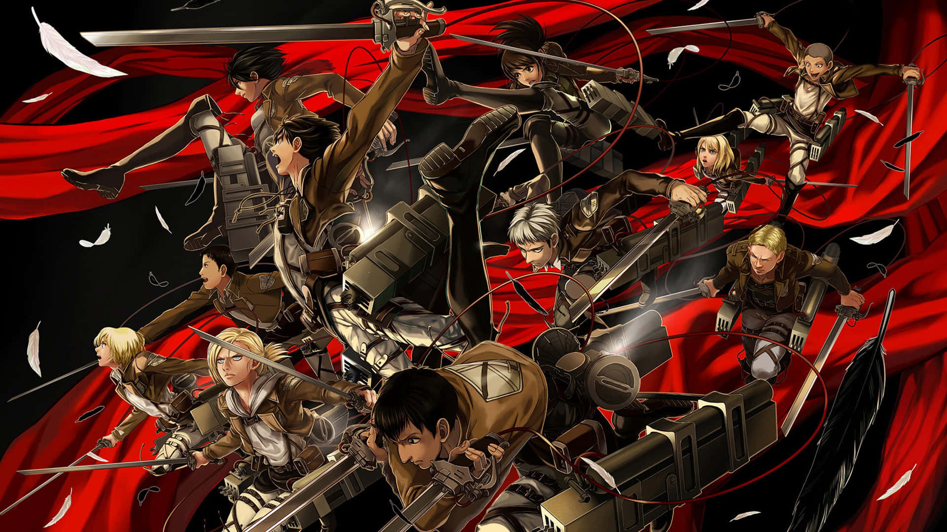 Rise of the Survey Corps Wallpaper