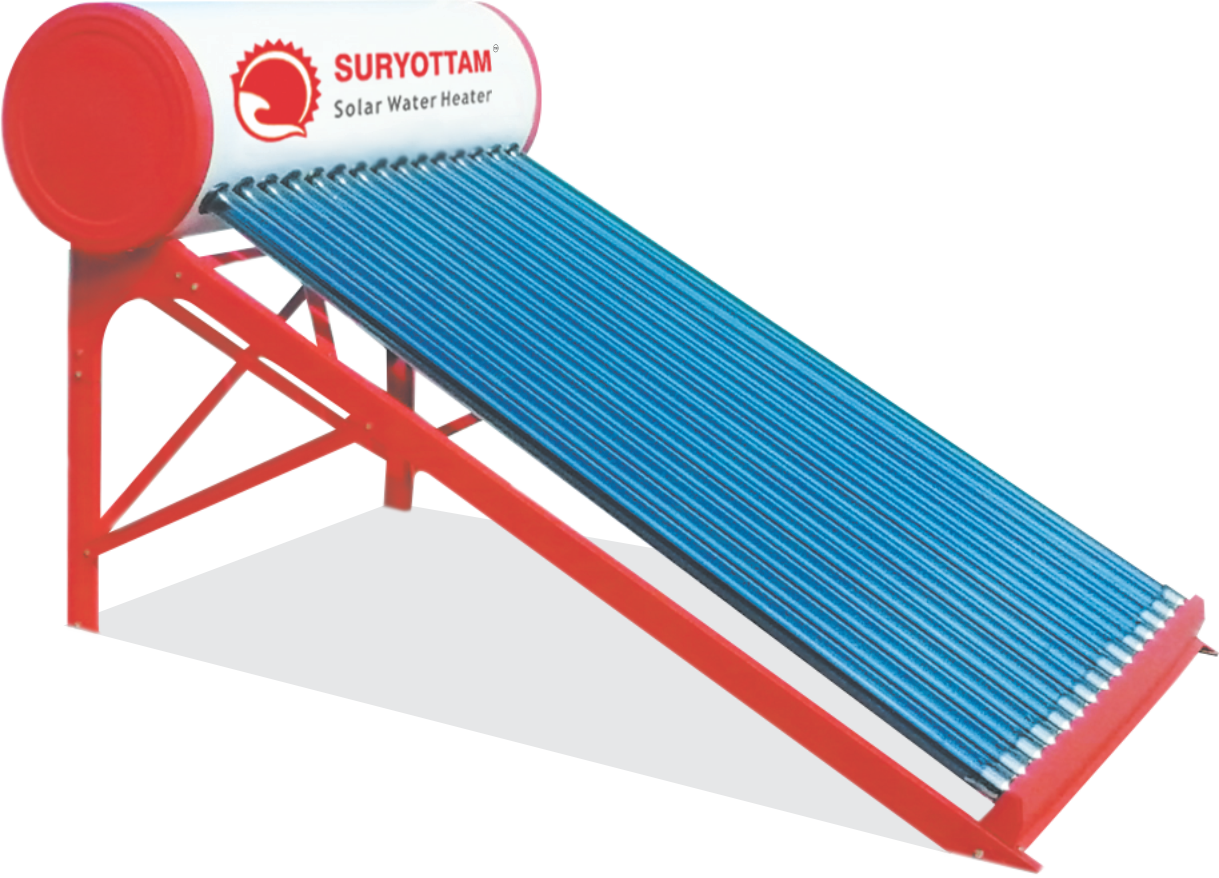 Suryottam Solar Water Heater Product PNG