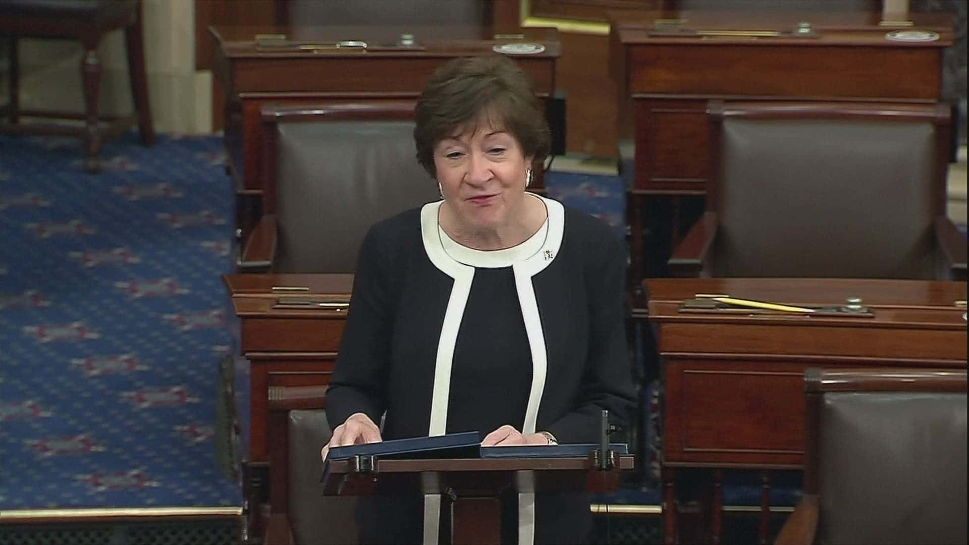 Susan Collins In The White House Wallpaper