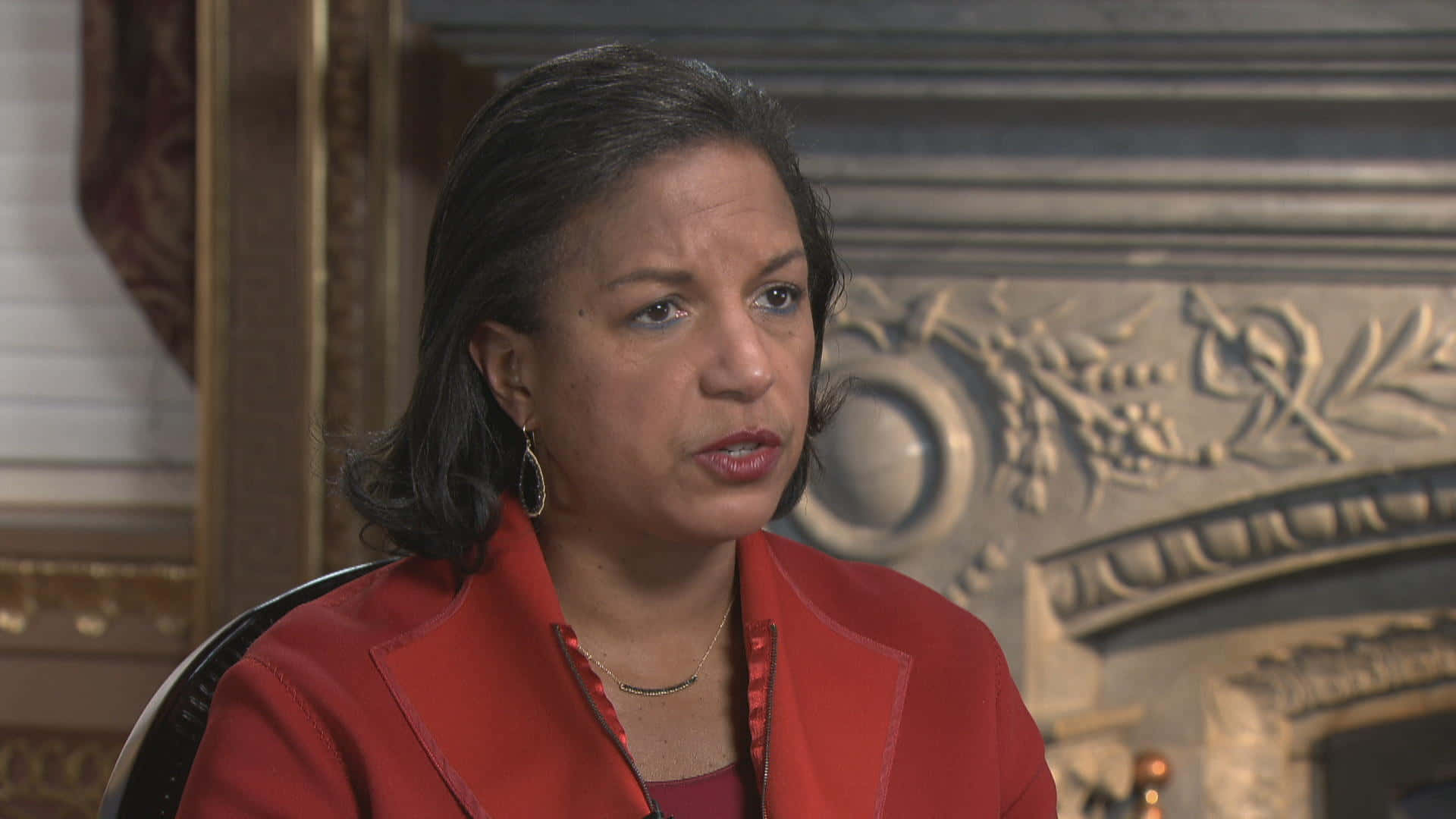 Susan Rice Interview Setting Wallpaper