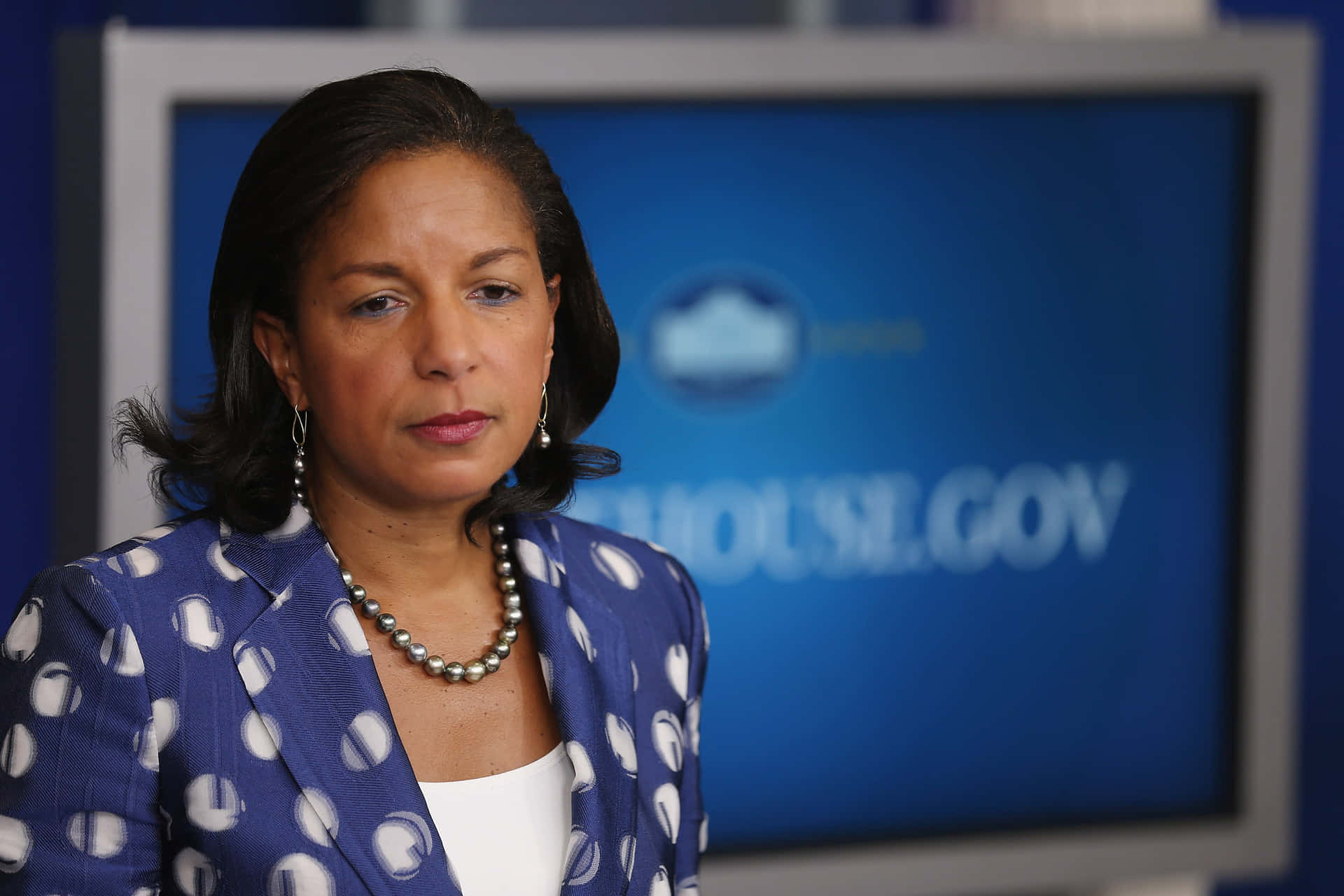 Susan Rice White House Background Wallpaper