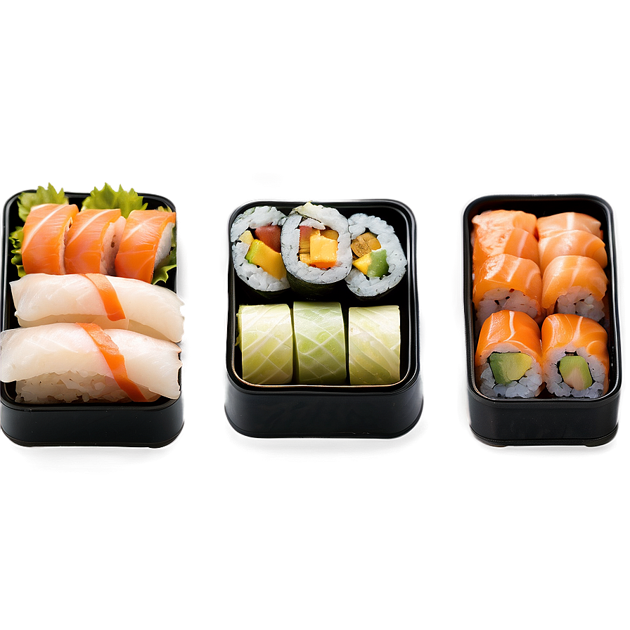 Sushi Box To Go Png Jui16 PNG