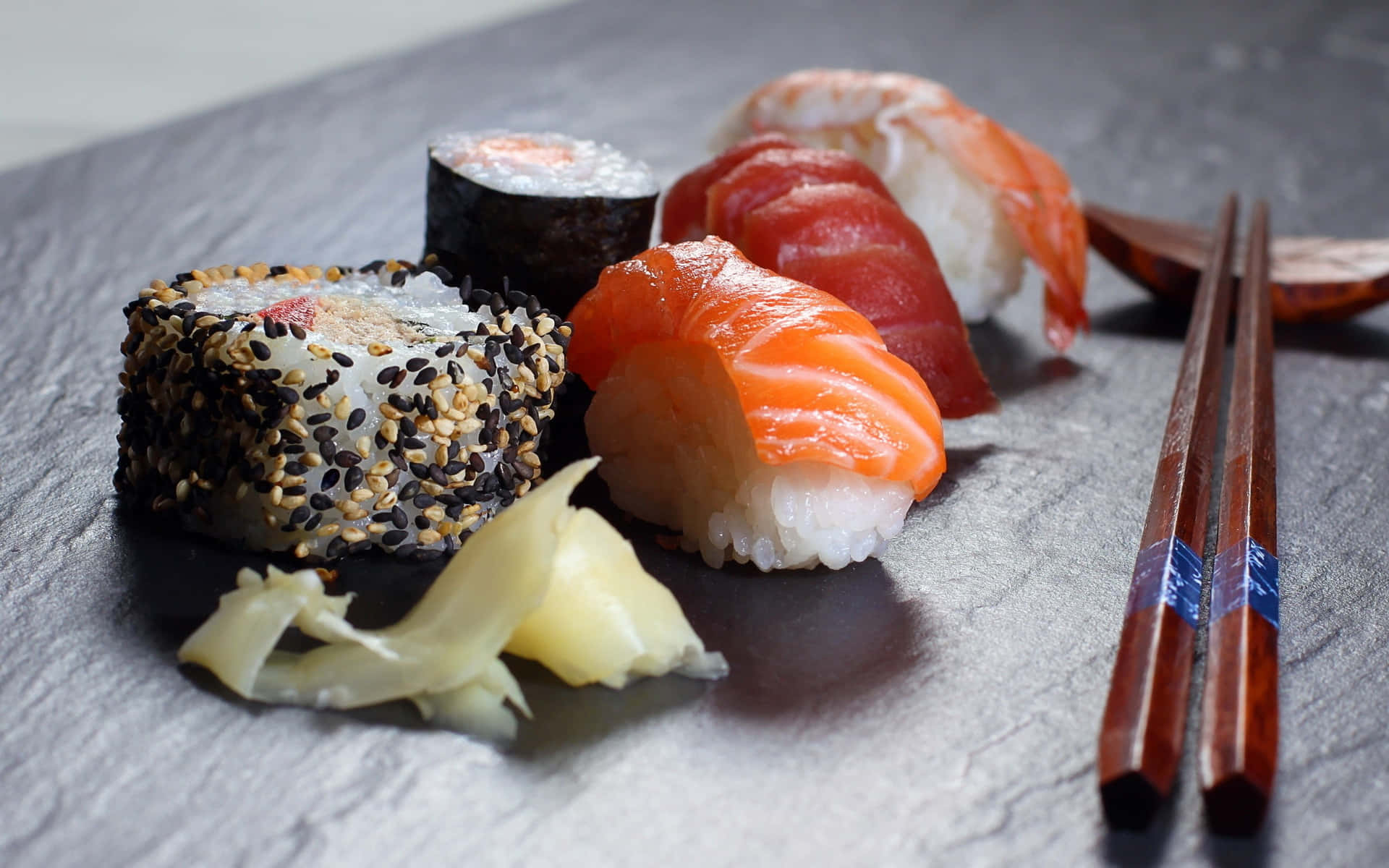 Enjoy the delectable delicacy of Sushi.