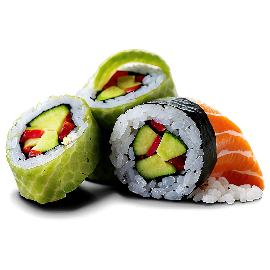 Sushi With Wasabi Png Lhe8 PNG