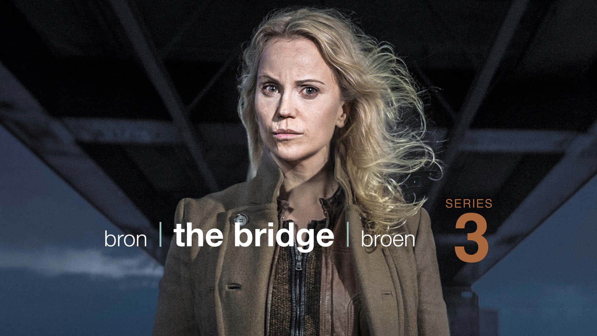 Suspenseful View Of The Iconic Bridge From The Hit Tv Show Wallpaper