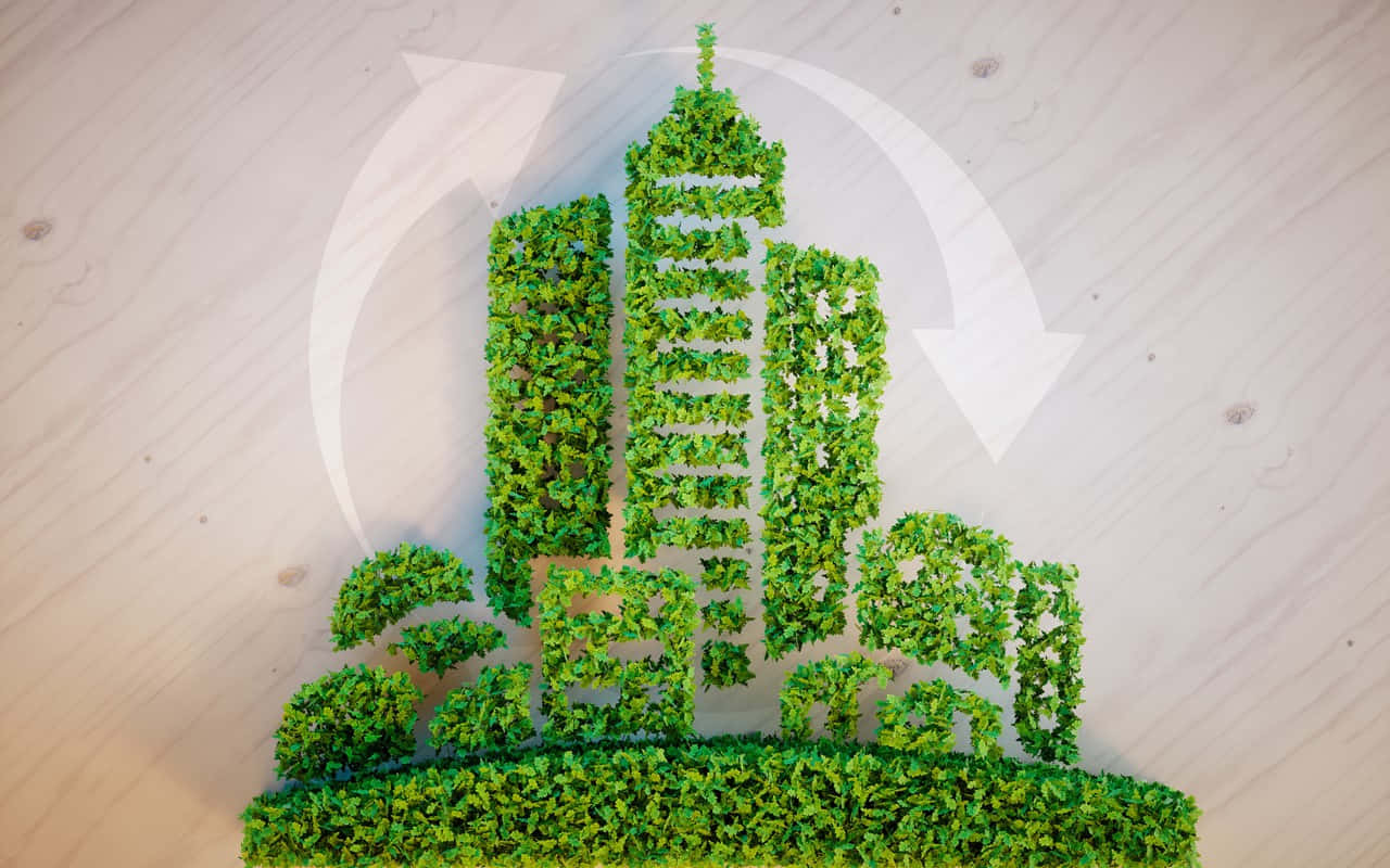 Sustainability Plant City Wallpaper