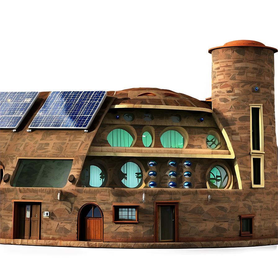 Sustainable Earthship Home Png Lhi PNG