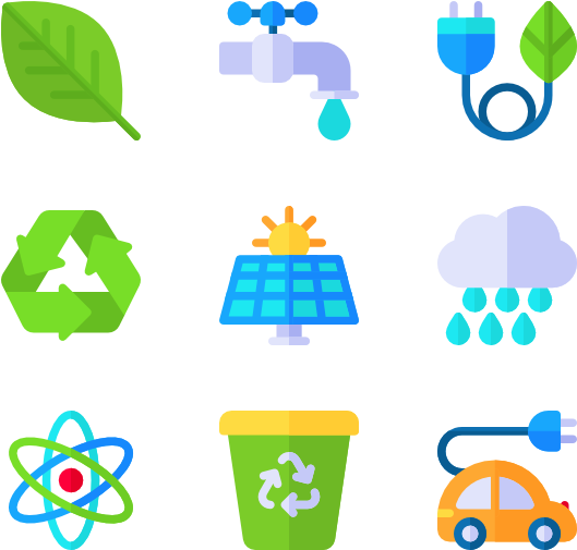 Sustainable_ Energy_ Icons_ Set PNG