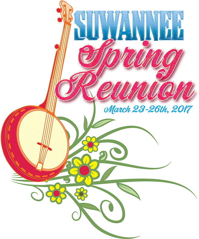 Suwannee Spring Reunion Banjo Poster2017 PNG