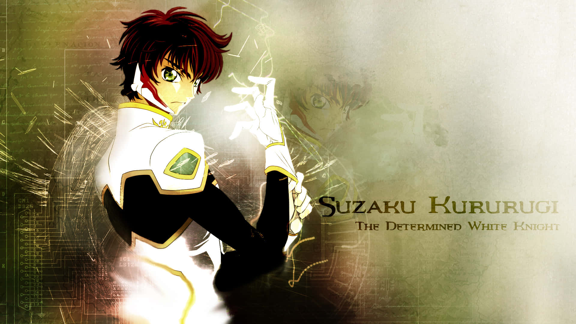 Suzaku Kururugi - The Knight of Zero Wallpaper