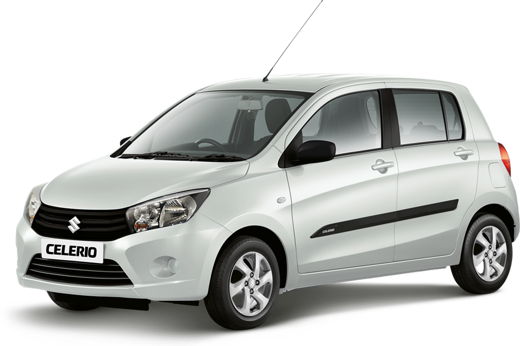 Download Suzuki Celerio White Side View | Wallpapers.com