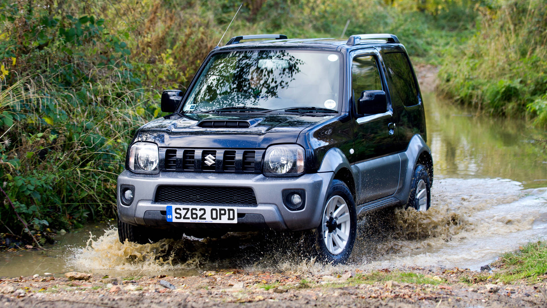 The endless road adventures with the 2012 Suzuki Jimny. Wallpaper