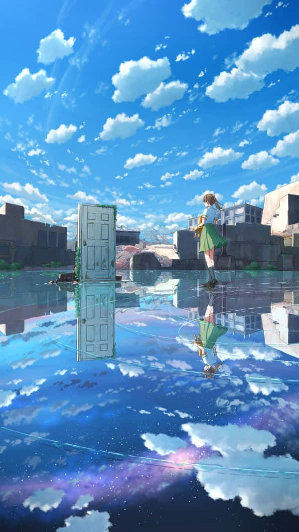 Suzume No Tojimari Doorwaytothe Sky Wallpaper