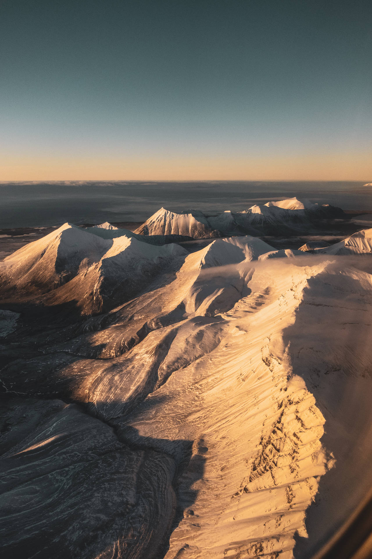 Svalbardgefrorene Tundra Wallpaper
