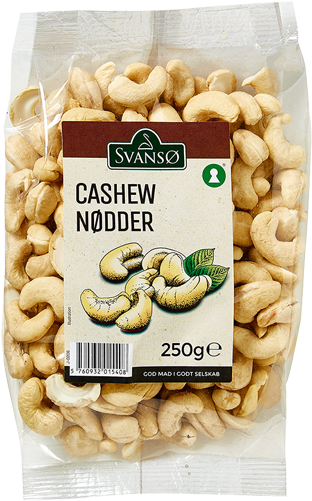 Svanso Cashew Nuts Package250g PNG