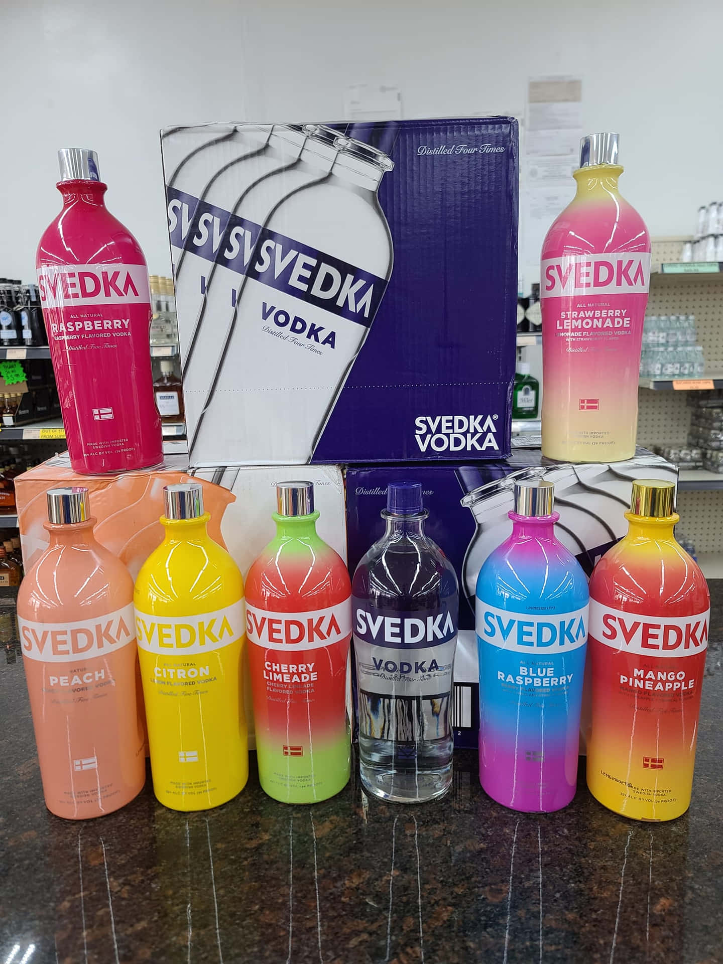 Premium Collection of Svedka Flavored Vodka Wallpaper