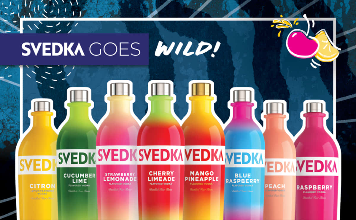 Svedka Goes Wild Flavored Vodka Wallpaper
