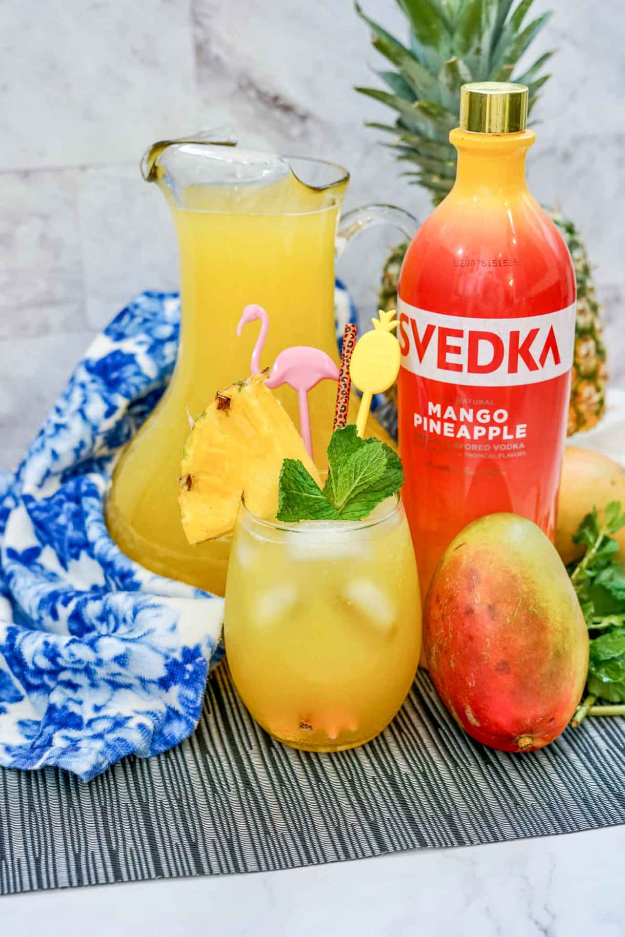 Svedka Mango Pineapple Flavored Vodka Wallpaper