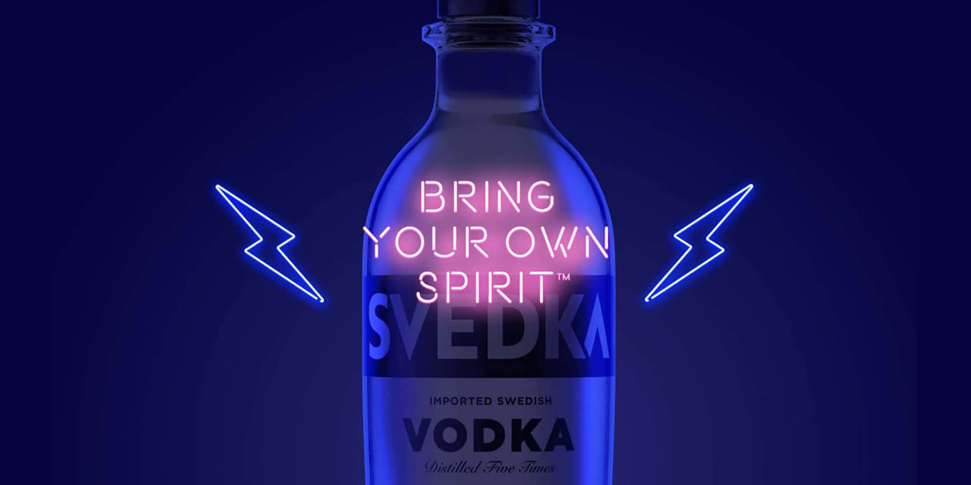 Svedka Vodka Bring Your Own Spirit Wallpaper