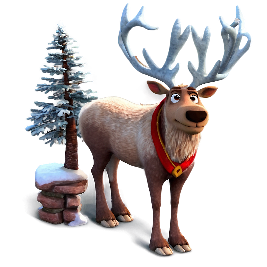 Sven Reindeer Frozen Png Tdy8 PNG