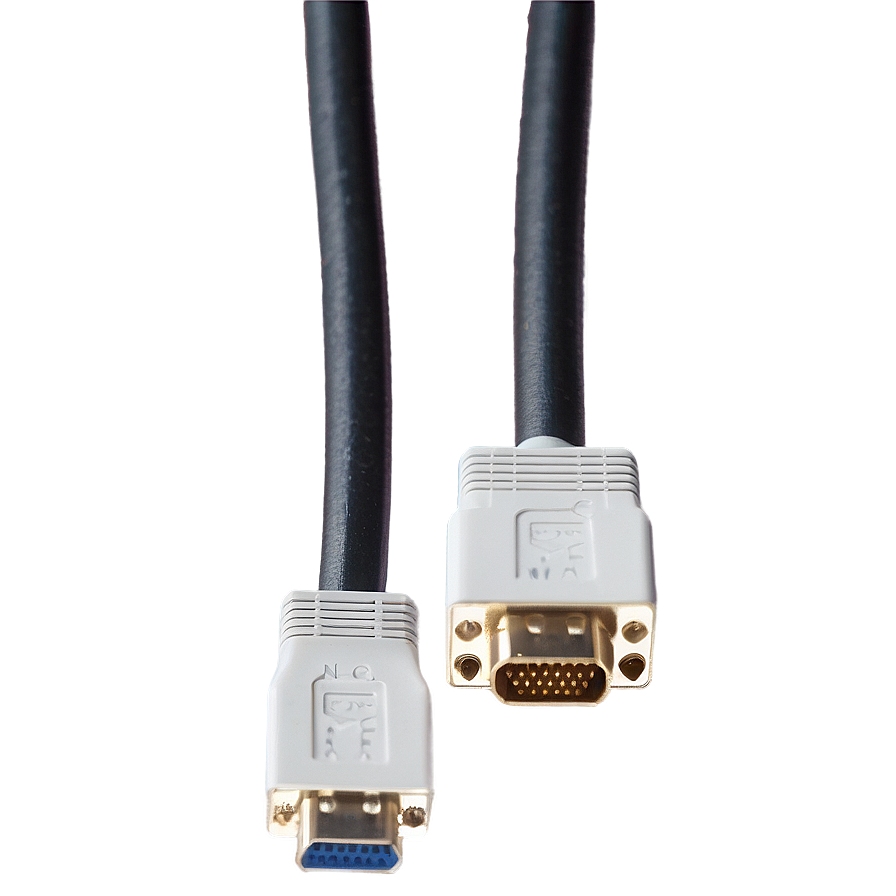 Svga Monitor Cable Png 06272024 PNG