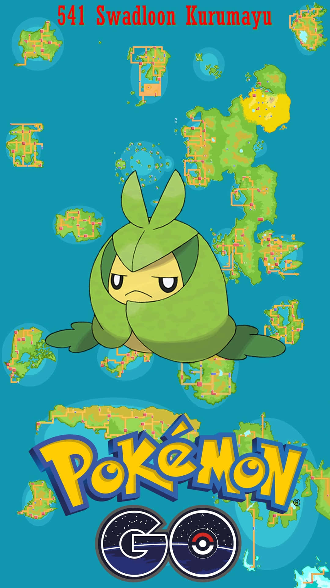 Swadloon In Pokemon Go Poster Wallpaper