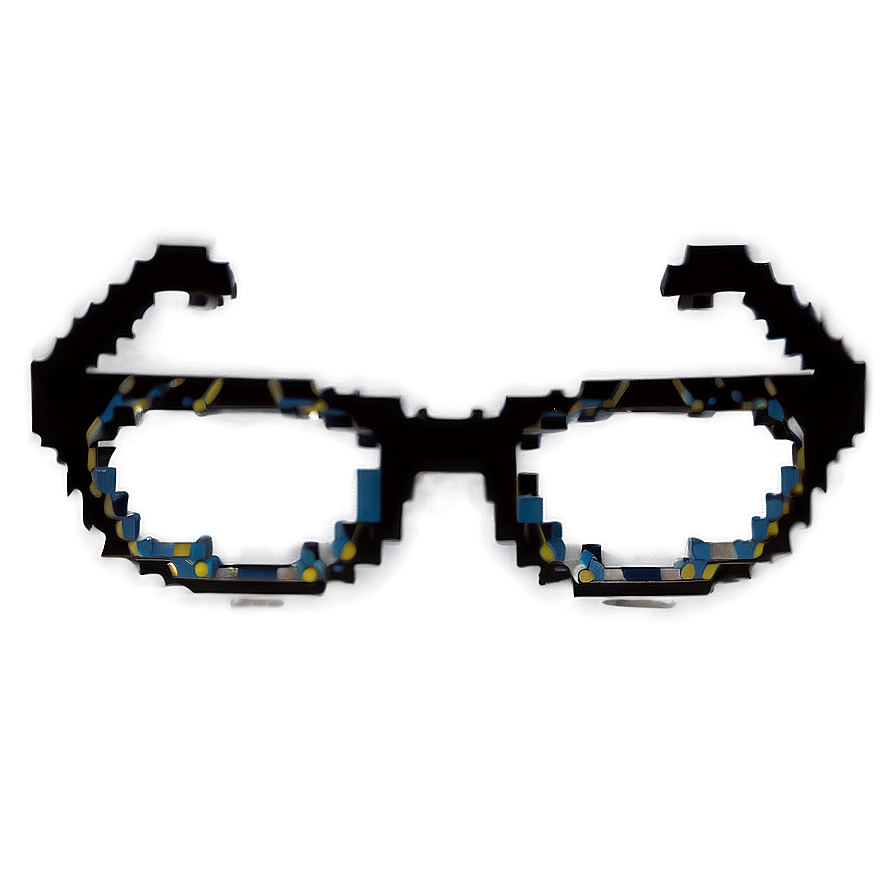 Swaggy Pixel Glasses Png 06132024 PNG