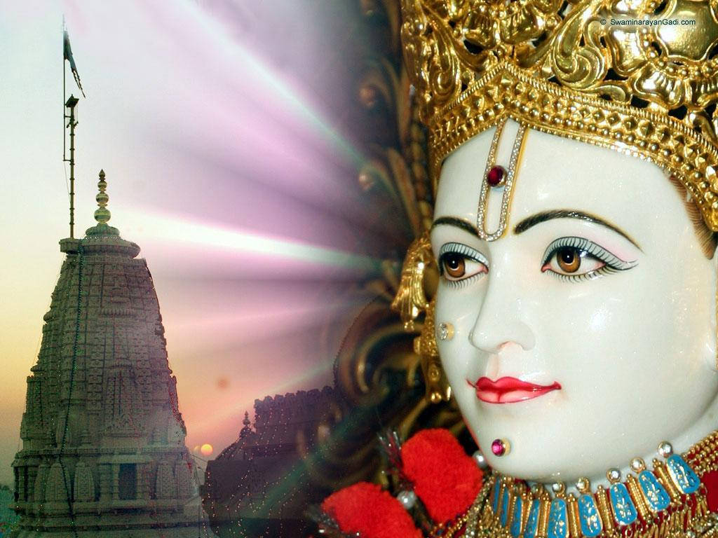 Swaminarayany Templo Fondo de pantalla