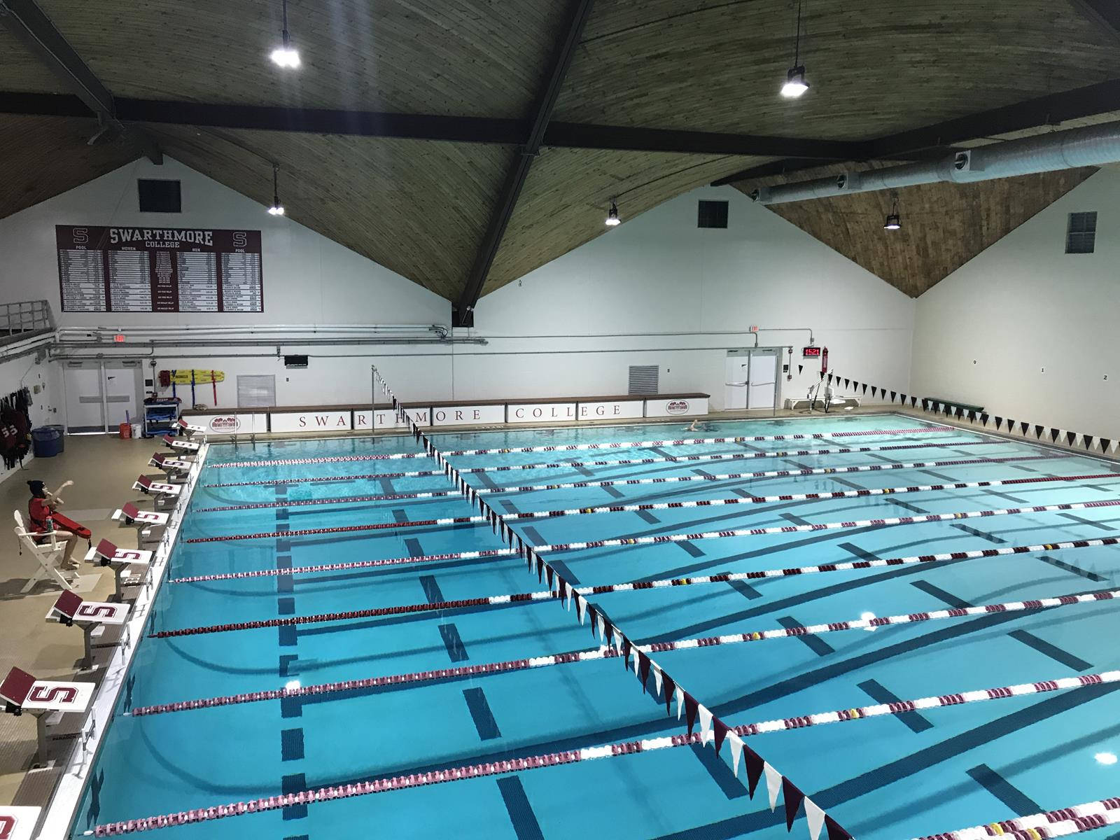 Swarthmore College Indoor Swimming Pool Wallpaper