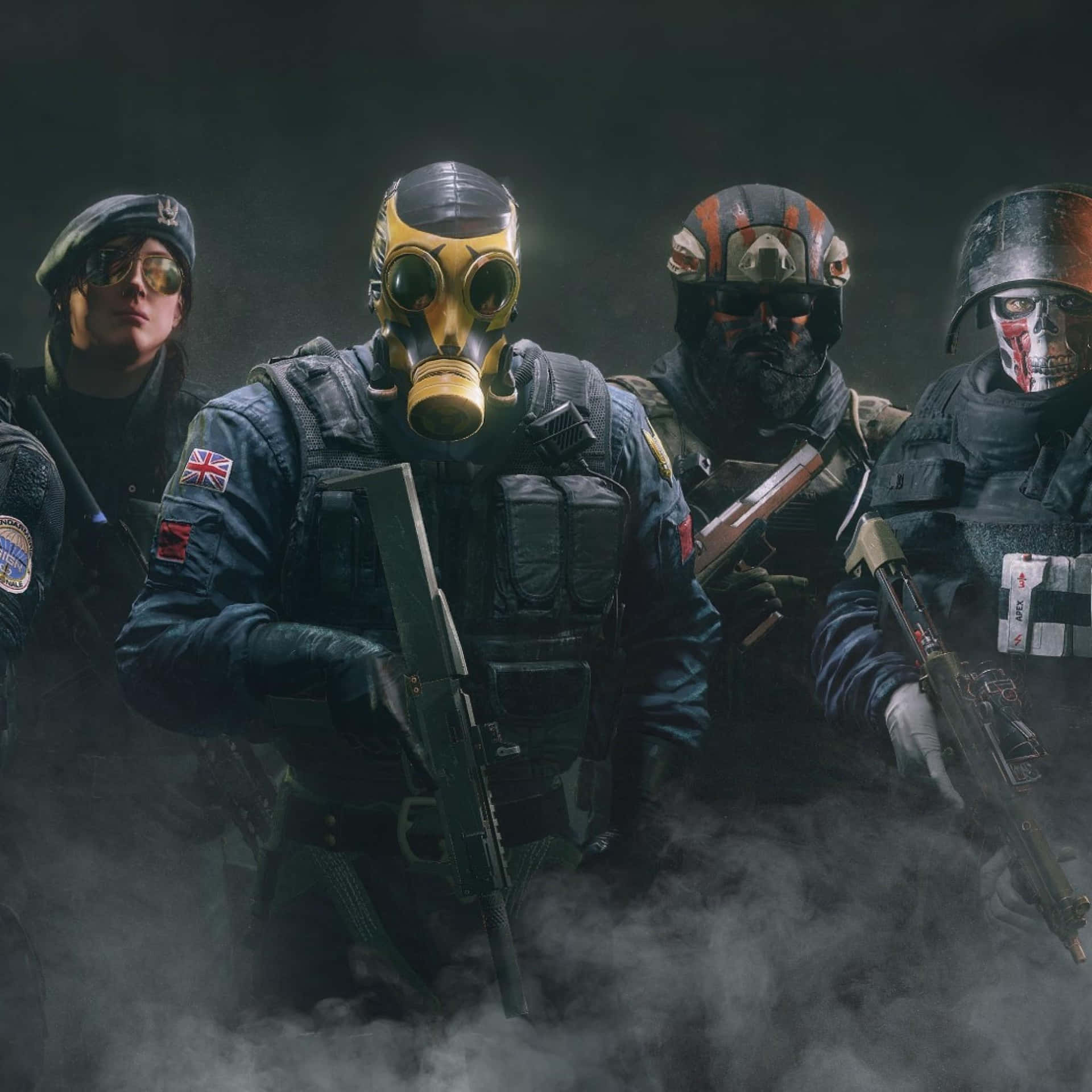 A Swat team ready to protect and serve Wallpaper