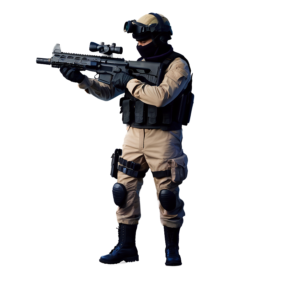 Swat Sniper Ready Png 95 PNG