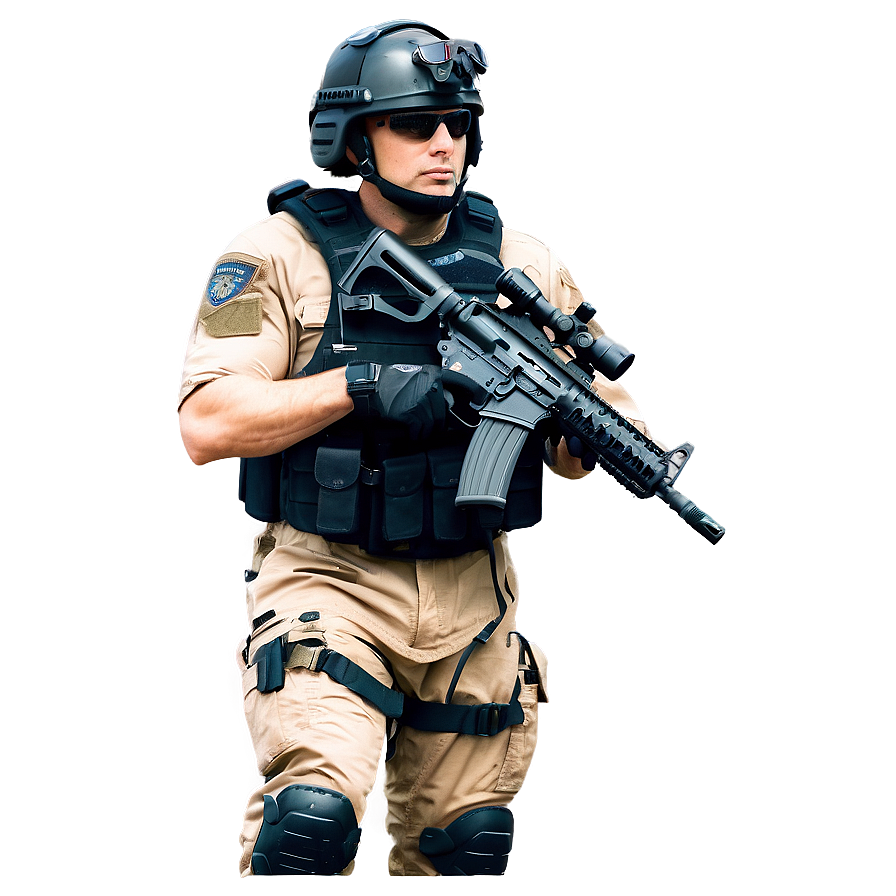 Swat Tactical Gear Png 06122024 PNG